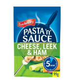 PASTA 'N' SAUCE  CHEESE LEEK & HAM 99 GR