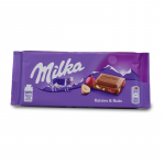 MILKA RAISIN & NUT 100 GR