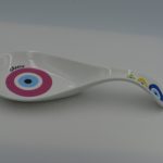 SPOONS BLUE EYE 25 CM