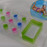 INFLATABLE  MATTRESS TRANSPARENT 13444
