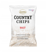 CHIPS JUMBO 150 GR COUNTRY SALTED  GLUTEN FREE