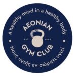 Aeonian Gym Dry Fit  Blue Sticker - 8cm